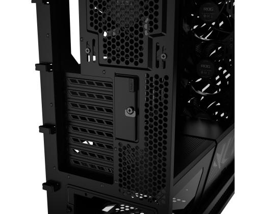 Case ASUS ROG Strix Helios II MidiTower Case product features Transparent panel Colour Black...