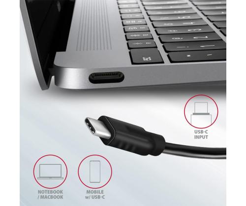 I/O HUB USB-C 5IN1/0.2M HMC-5G2 AXAGON