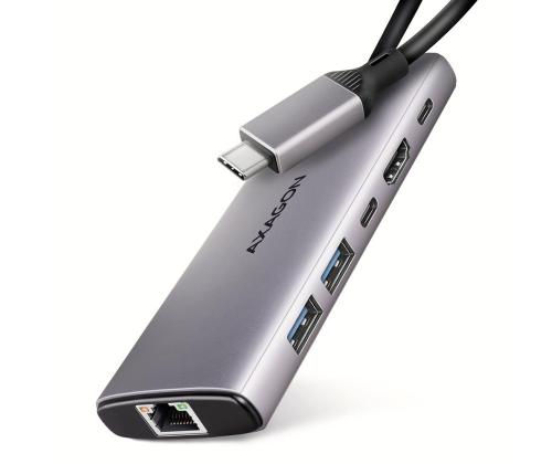 I/O HUB USB-C 6IN1 10GBPS/0.15M HMC-6G2L AXAGON