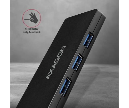I/O HUB USB3.2 4PORT SLIM/0.14M HUE-G1A AXAGON