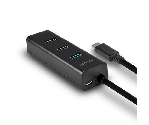 I/O HUB USB-C 4PORT CHARGING/0.4M HUE-S2C AXAGON