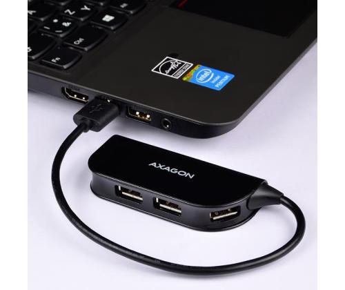 I/O HUB USB2.0 4PORT READY/0.2M HUE-X4B AXAGON