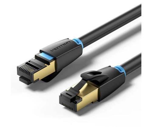 PATCH CABLE CAT.8 SFTP/0.5M BLACK IKABD VENTION