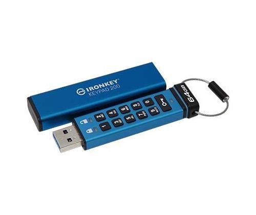 MEMORY DRIVE FLASH USB3.2/64GB IKKP200/64GB KINGSTON