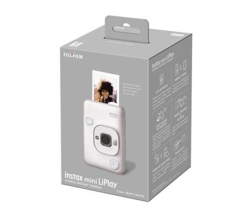 CAMERA INSTANT INSTAX LIPLAY/MISTY WHITE FUJIFILM