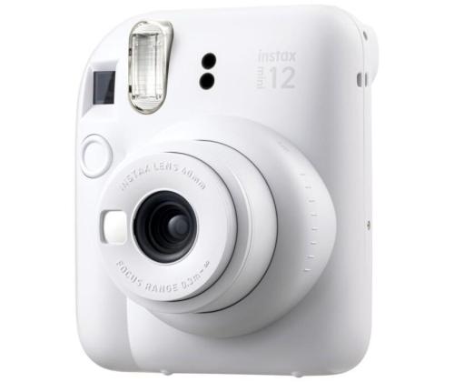 CAMERA INSTANT W/10SH GLOSSY/INSTAX MINI 12 WHITE FUJIFILM
