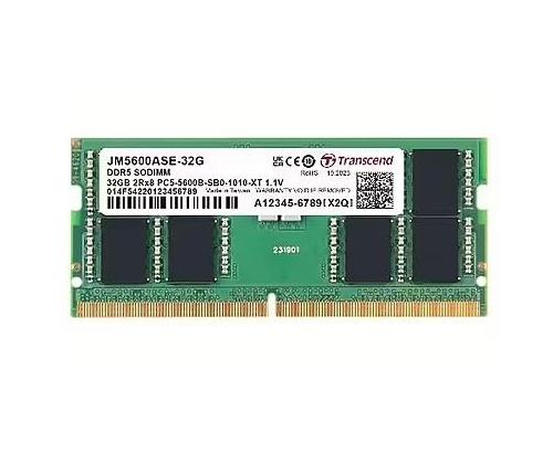 NB MEMORY 32GB DDR5-5600 SO/JM5600ASE-32G TRANSCEND