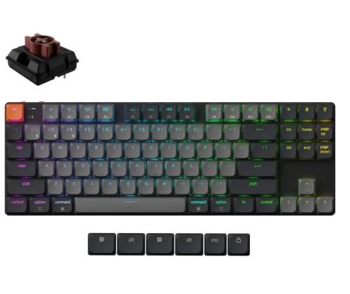 KEYBOARD WRL K1 RGB/BLACK K1X-H3 KEYCHRON