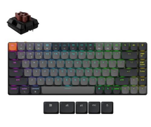 KEYBOARD WRL K3 RGB/BLACK K3X-B3 KEYCHRON