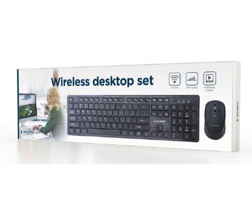 KEYBOARD +MOUSE WRL RUS/DESKTOP KBS-WCH-04-RU GEMBIRD