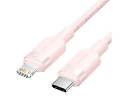 CABLE USB-C TO LIGHTNING/2M PINK LAKWH VENTION
