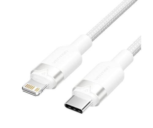 CABLE USB-C TO LIGHTNING/2M WHITE LALWH VENTION