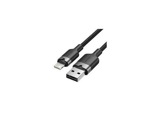 CABLE USB2.0 TO LIGHTNING/1M BLACK LANBF VENTION