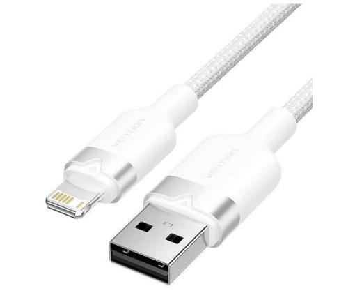 CABLE USB2.0 TO LIGHTNING/1M WHITE LANWF VENTION