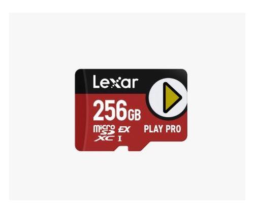 MEMORY MICRO SDXC 256GB UHS-I/PLAY LMSXPS0256G-BNNNG LEXAR