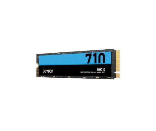 SSD LEXAR NM710 2TB M.2 PCIe Gen4 NVMe Write speed 4500 MBytes/sec Read speed 4850 MBytes/sec 2...