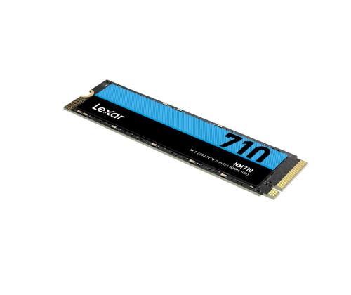 SSD LEXAR NM710 2TB M.2 PCIe Gen4 NVMe Write speed 4500 MBytes/sec Read speed 4850 MBytes/sec 2...