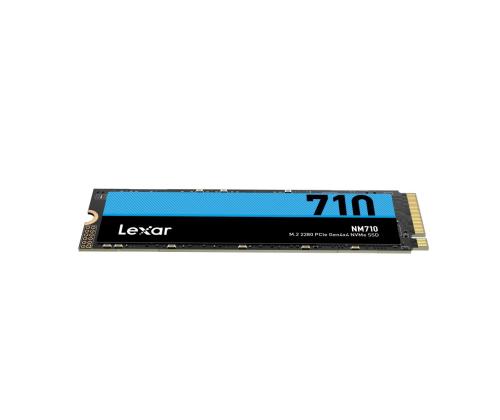 SSD LEXAR NM710 2TB M.2 PCIe Gen4 NVMe Write speed 4500 MBytes/sec Read speed 4850 MBytes/sec 2...