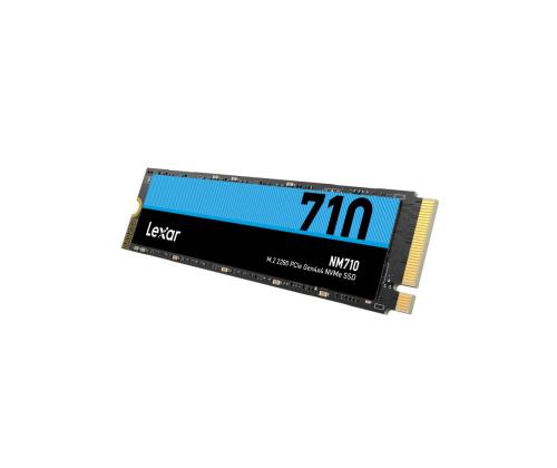 SSD LEXAR NM710 2TB M.2 PCIe Gen4 NVMe Write speed 4500 MBytes/sec Read speed 4850 MBytes/sec 2...