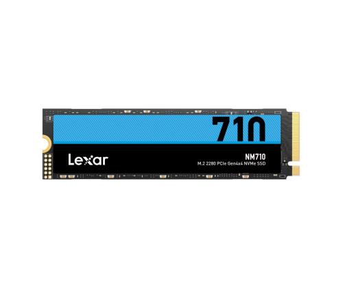 SSD LEXAR NM710 2TB M.2 PCIe Gen4 NVMe Write speed 4500 MBytes/sec Read speed 4850 MBytes/sec 2...