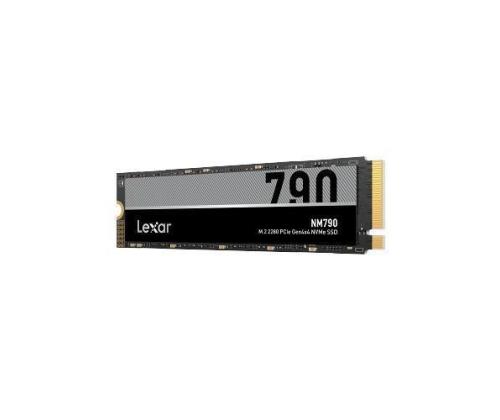 SSD LEXAR NM790 4TB M.2 PCIe Gen4 NVMe Write speed 6500 MBytes/sec Read speed 7400 MBytes/sec 2...