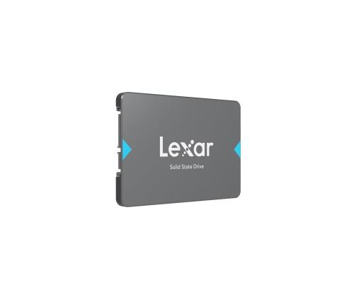 SSD LEXAR NQ100 240GB SATA 3.0 Write speed 450 MBytes/sec Read speed 550 MBytes/sec 2,5"...