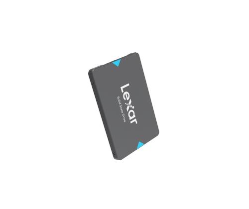 SSD LEXAR NQ100 240GB SATA 3.0 Write speed 450 MBytes/sec Read speed 550 MBytes/sec 2,5"...