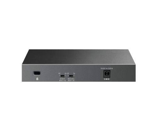 Switch TP-LINK LS106LP Desktop/pedestal 6x10Base-T / 100Base-TX PoE ports 4 LS106LP