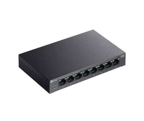 Switch TP-LINK LS108GP Desktop/pedestal 8x10Base-T / 100Base-TX / 1000Base-T PoE+ ports 8 LS108GP