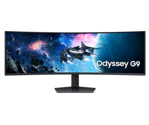 LCD Monitor SAMSUNG Odyssey G9 49" Gaming/Curved Panel VA 5120x1440 32:9 1 ms Swivel Height...
