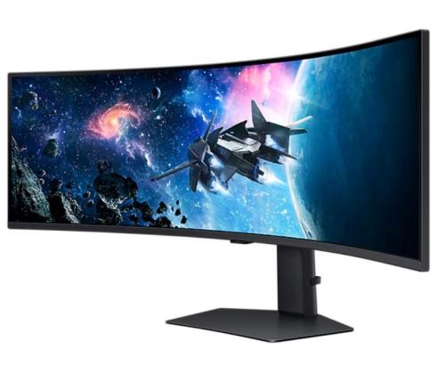 LCD Monitor SAMSUNG Odyssey G9 49" Gaming/Curved Panel VA 5120x1440 32:9 1 ms Swivel Height...