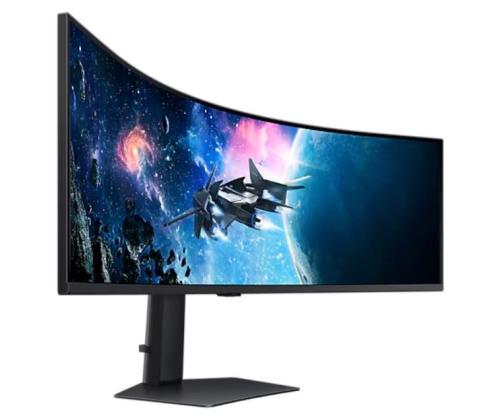 LCD Monitor SAMSUNG Odyssey G9 49" Gaming/Curved Panel VA 5120x1440 32:9 1 ms Swivel Height...