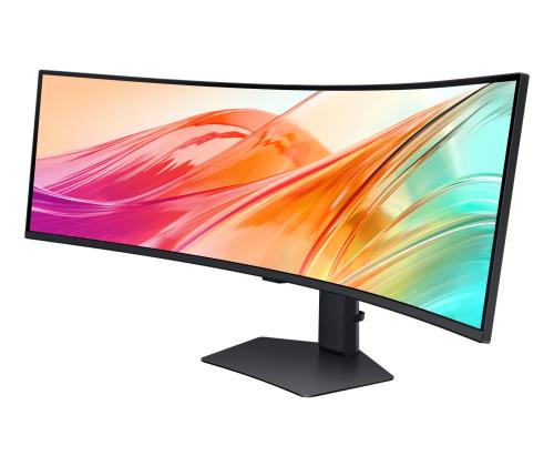 LCD Monitor SAMSUNG 49 " 5120 x 1440 pixels Dual QHD Native aspect ratio 32:9 LCD Curved...