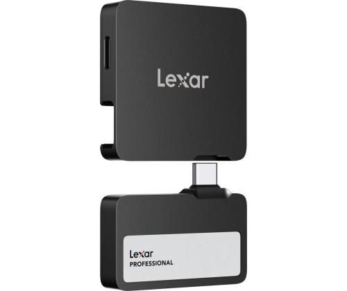External SSD LEXAR Professional Go Portable 2TB USB 3.2 Write speed 1000 MBytes/sec Read speed...