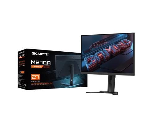 LCD Monitor GIGABYTE M27QA Gaming Monitor 27" Gaming Panel IPS 2560x1440 180 ?? Matte 1 ms Height...
