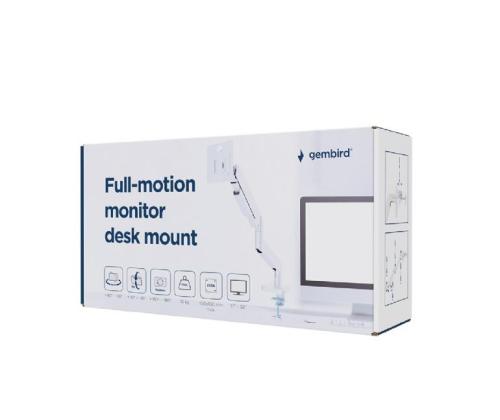 DISPLAY ACC MOUNTING ARM/17-32" WH MA-DA1-04-W GEMBIRD