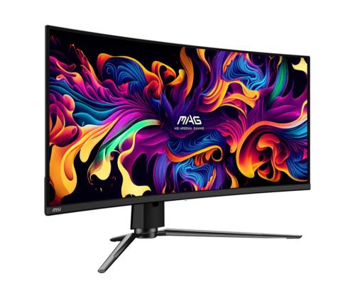 LCD Monitor MSI 34" Curved/21 : 9 Panel QD-OLED 3440x1440 21:9 175Hz Matte 0.03 ms Swivel Height...
