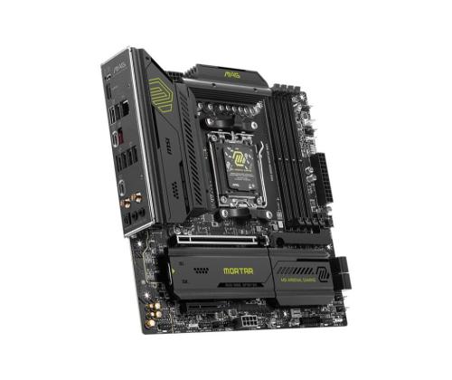 Mainboard MSI AMD B850 SAM5 Micro-ATX Memory DDR5 Memory slots 4 1xPCI-Express 4.0 4x	 1xPCI...