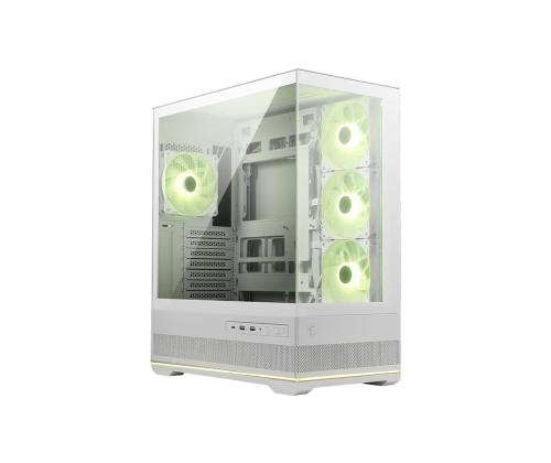 Case MSI MAG PANO 110R PZ / WHITE MidiTower Case product features Transparent panel Not included...