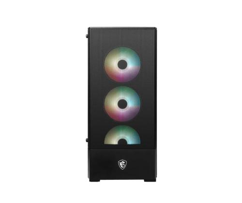 Case MSI MAG FORGE 112R MidiTower Not included ATX MicroATX MiniITX Colour Black MAGFORGE112R