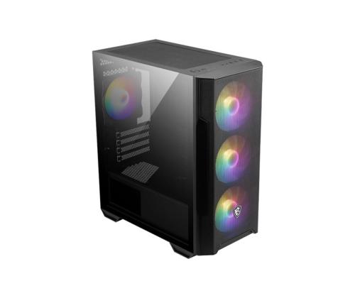 Case MSI MAG FORGE M100R Micro Not included MicroATX MiniITX Colour Black MAGFORGEM100R