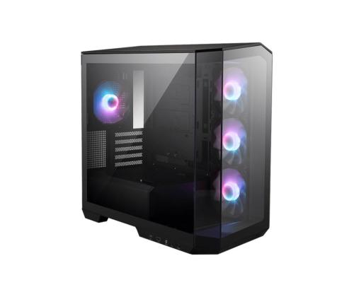 Case MSI MidiTower Case product features Transparent panel Not included MicroATX Colour Black...
