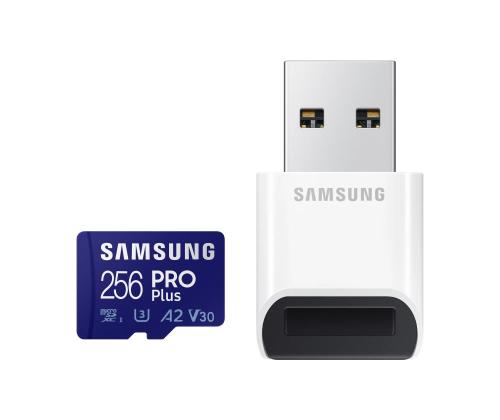 MEMORY MICRO SDXC PRO+ 256GB/W/READER MB-MD256SB/WW SAMSUNG