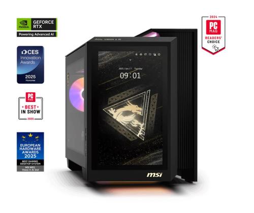 PC MEG VISION X AI CU9-285K/64GB/2TB W11 2NVZ9-003EU MSI