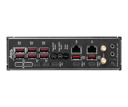 Mainboard MSI AMD X870E SAM5 EATX Memory DDR5 Memory slots 4 1xPCI-Express 1x 2xPCI-Express 16x...