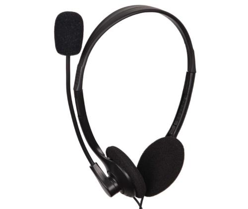 HEADSET STEREO/BLACK MHS-123 GEMBIRD