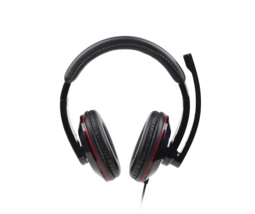 HEADSET STEREO USB BLACK/MHS-U-001 GEMBIRD