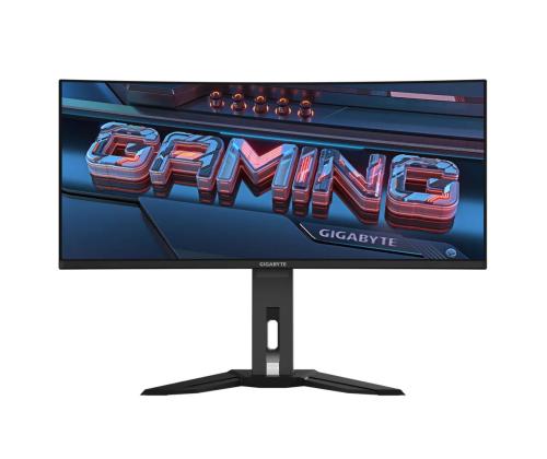LCD Monitor GIGABYTE MO34WQC2 EK 34" Gaming/Curved/21 : 9 Panel OLED 3440x1440 21:9 0.03 ms...