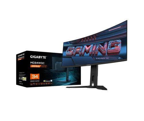 LCD Monitor GIGABYTE MO34WQC EK 34" Gaming/21 : 9 Panel OLED 3440x1440 21:9 175 ?? 0.03 ms...