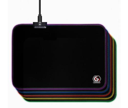 MOUSE PAD GAMING LED MEDIUM/MP-GAMELED-M GEMBIRD